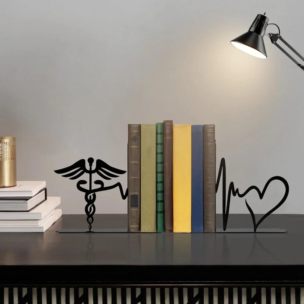 Bookends for Med‎ Student, Doctor, Nurse etc. Medical Theme Set Brand New !!